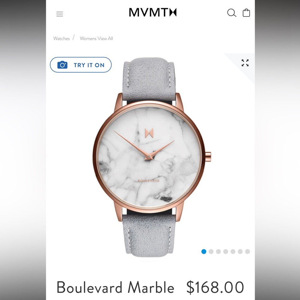 MVMT Boulevard Marble Watch